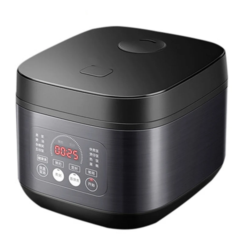 

4L Small Rice Cooker Electric Rice Cooker Household Smart Multifunction Soup Rice Cooking Machine Non-stick Liner 220V