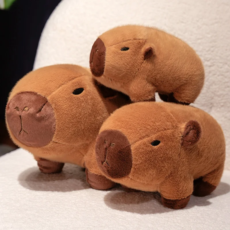 Cute and Cuddly Capybara Plush - A Perfect Plush Pal for Relaxation and Comfort