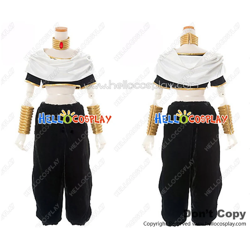 Magi: The Labyrinth of Magic Judar Cosplay Costume Anime Magician Black Outfit Theme Party H008