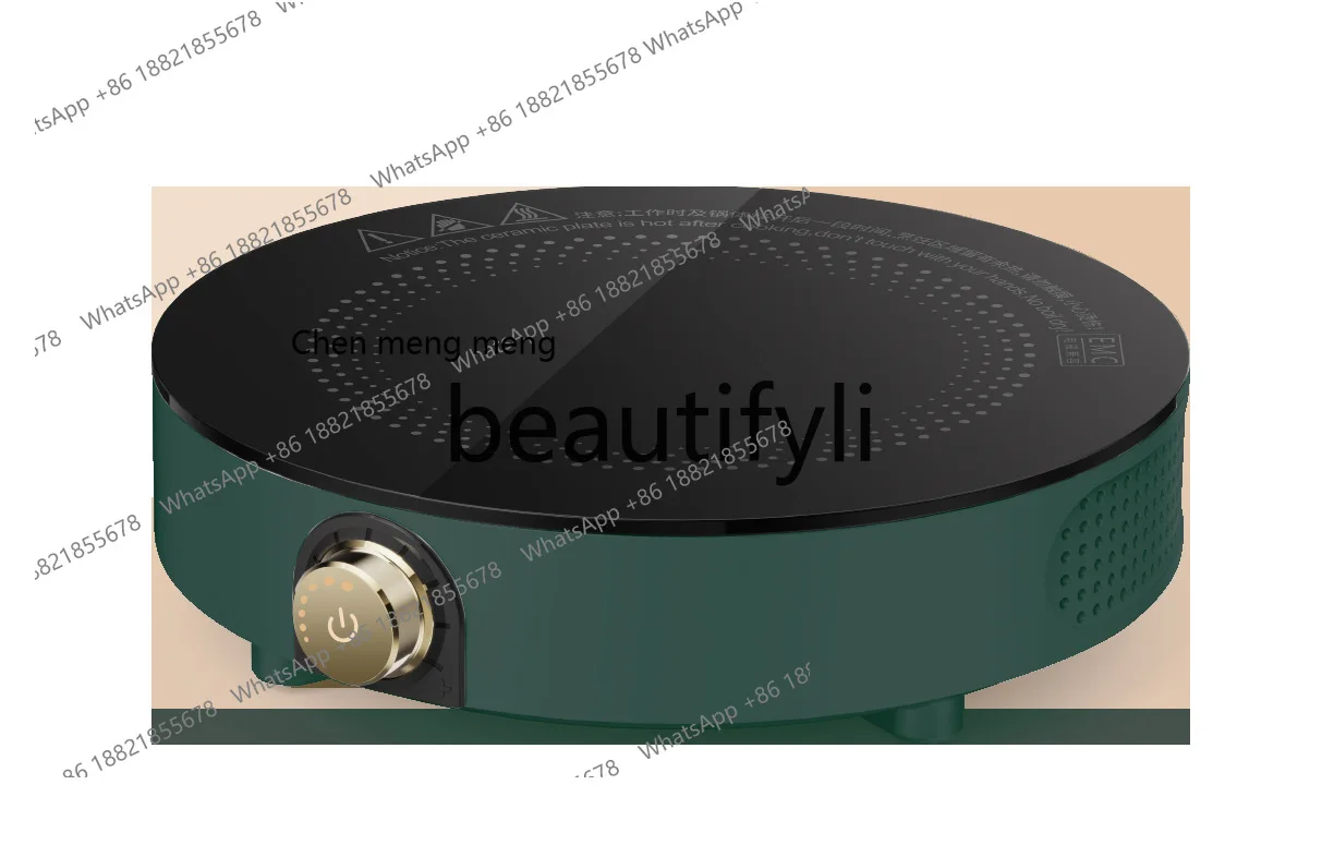 Z189 Small Multi-Functional Energy-Saving Induction Cooker Desktop Household Round Knob Temperature Control