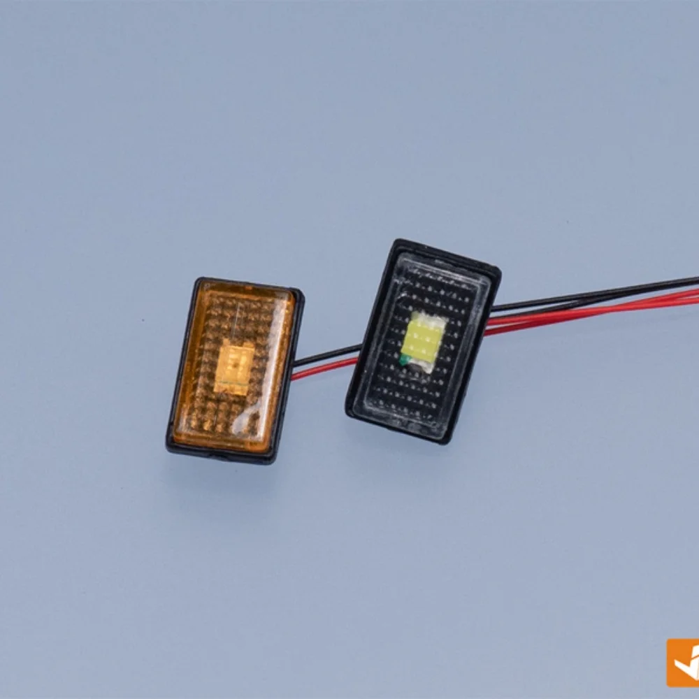 ضوء الذقن الجانبي لشاحنة مقطورة تاميا 1/14 770s نموذج Led Cbd-06f أجزاء نموذج سيارة لعبة [Tw]