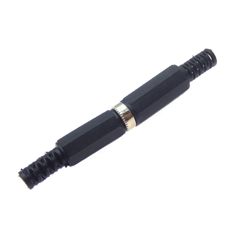 10PCS 24V 12V 3A Plastic Male Plugs + Female Socket Panel Mount Jack 5.5x2.1mm DC Power Connector Electrical Supplies 5.5*2.5