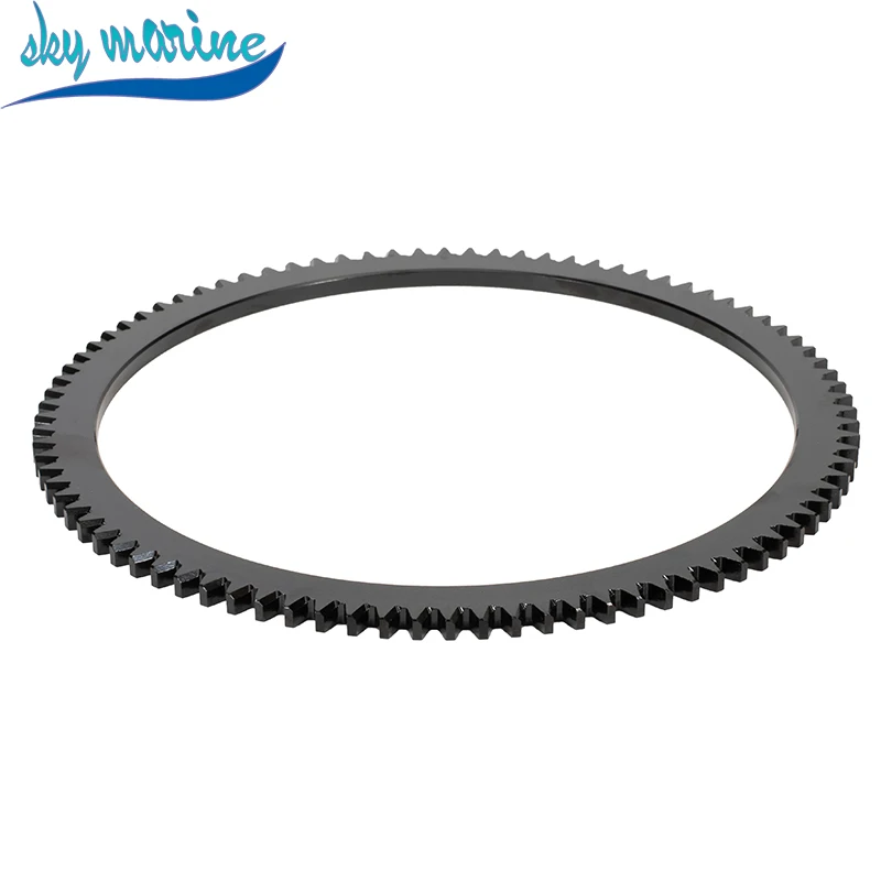 

66T-85550 66T-85550-00 Flywheel Crown Gear Ring For YAMAHA E40X Outboard Motor 40HP 2 Stroke Also Fits Parsun 190-225mm