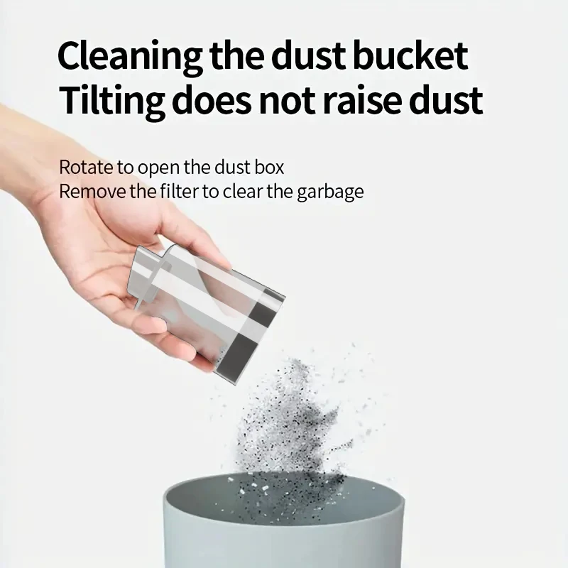 Wireless Portable Cleaning Machine Car Vacuum Cleaner Strong Suction Mini Handheld Vacuum Cleaner for Car and Home Powerful