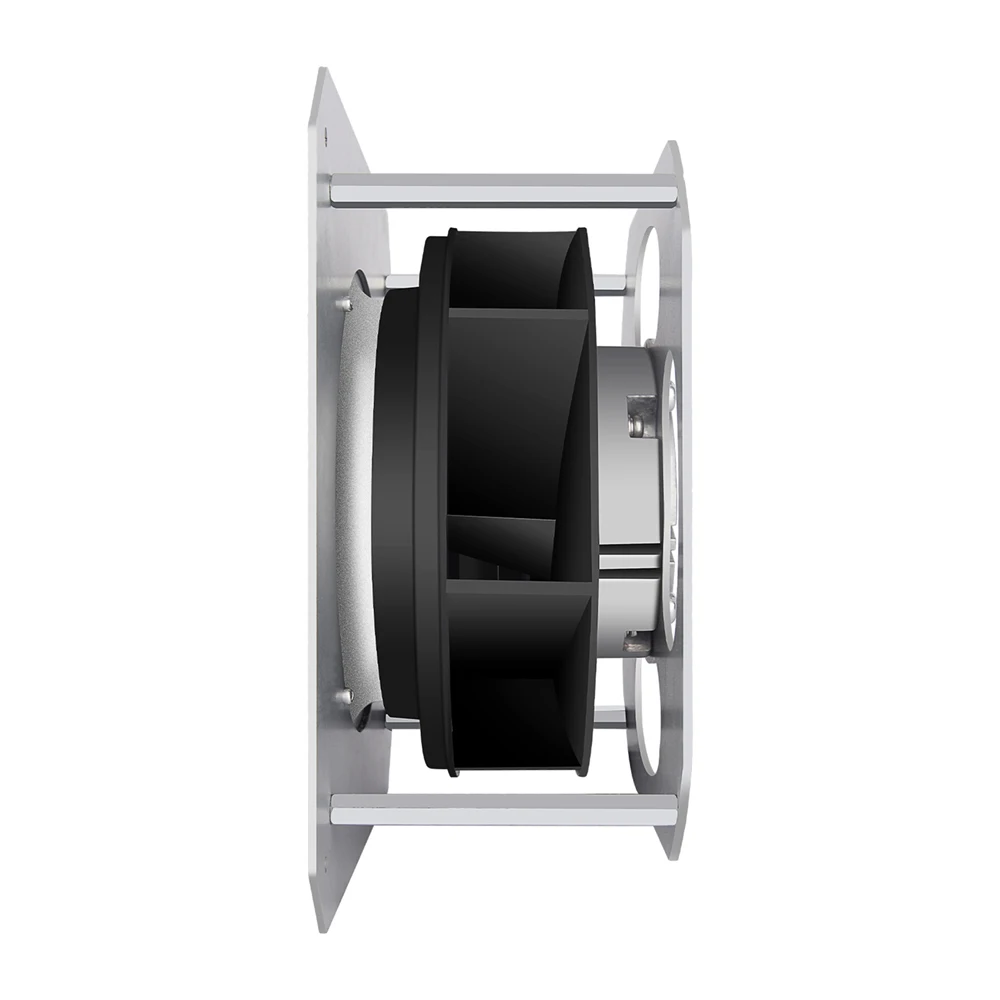 FANSEXPERT 175 مللي متر EC موتور مروحة الطرد المركزي 230 فولت إلى الخلف منحني مروحة الطرد المركزي مع قوس