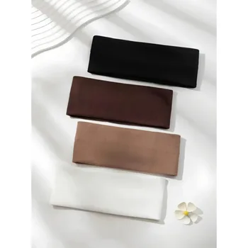 2026 New 4Pcs Women's Solid Color Elastic Hair Bands Simple Fashion Cute Makeup Face Wash…