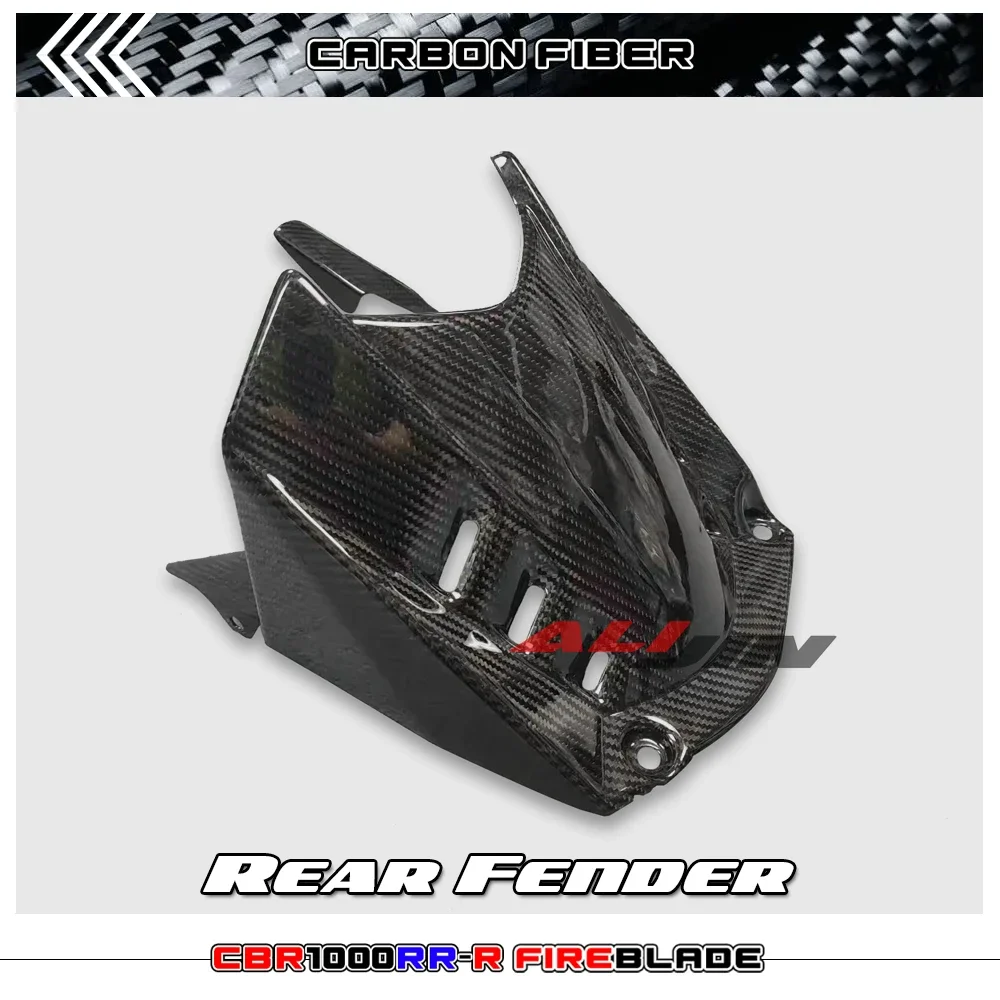 

Carbon fiber Motorcycle Fairing Panel Rear Fender Mudguard Cover Tire Wheel Splasher For HONDA CBR1000RRR SP Fireblabe 2021-2024
