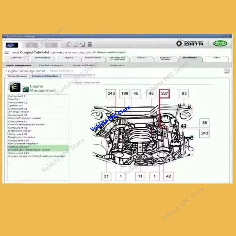 2026 Auto Repair Software with Install Video Guide Auto Data 3.45 Vivid Workshop 10.2 for Haynes 2018.1 Hot Sale for Car Mainten