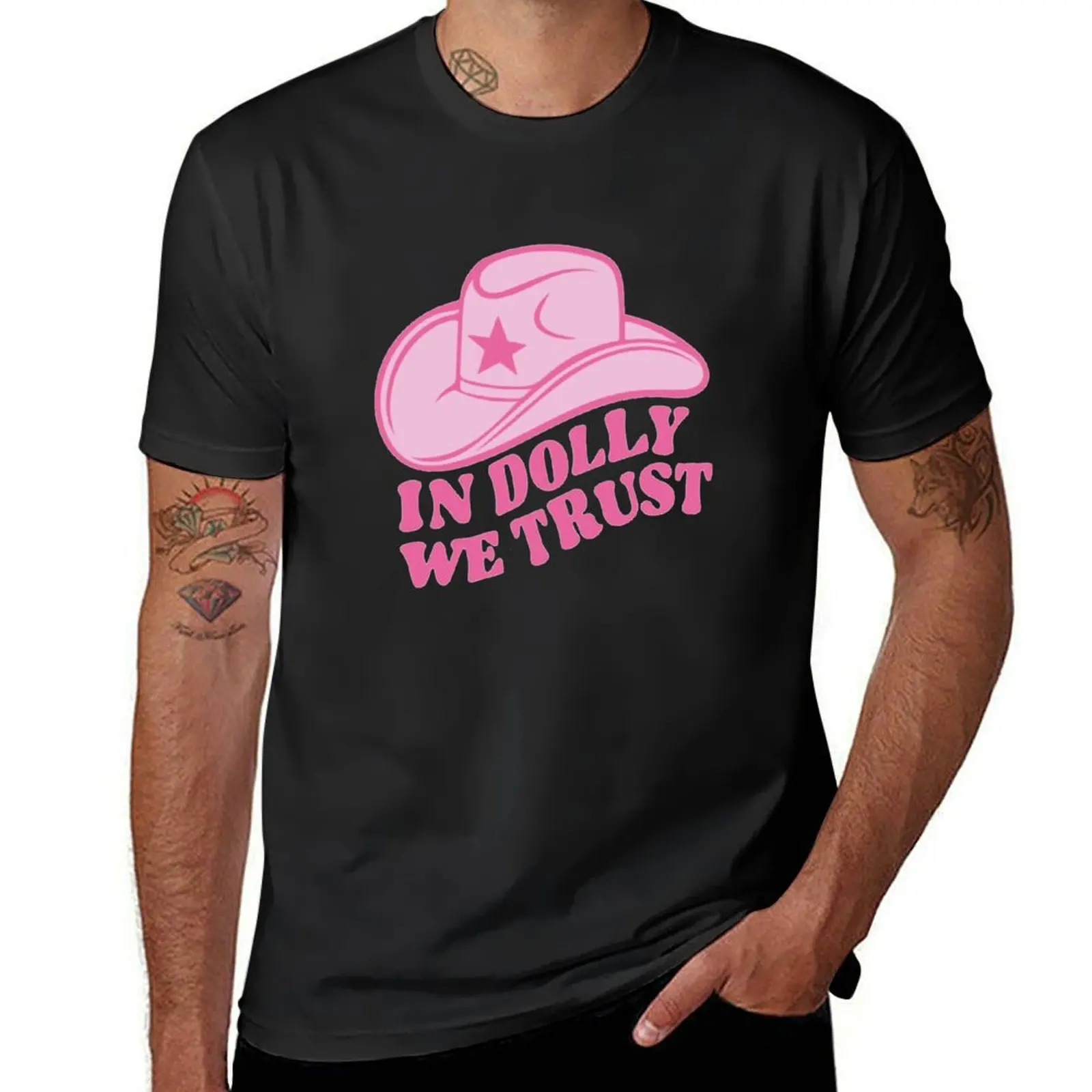 

In Dolly we trust T-Shirt plain vintage t shirts men