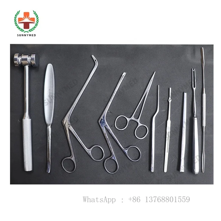 SYB-6BQ Surgical Instrumentation ENT Surgical Instrument KITS Medical Septoplasty Set For Sale