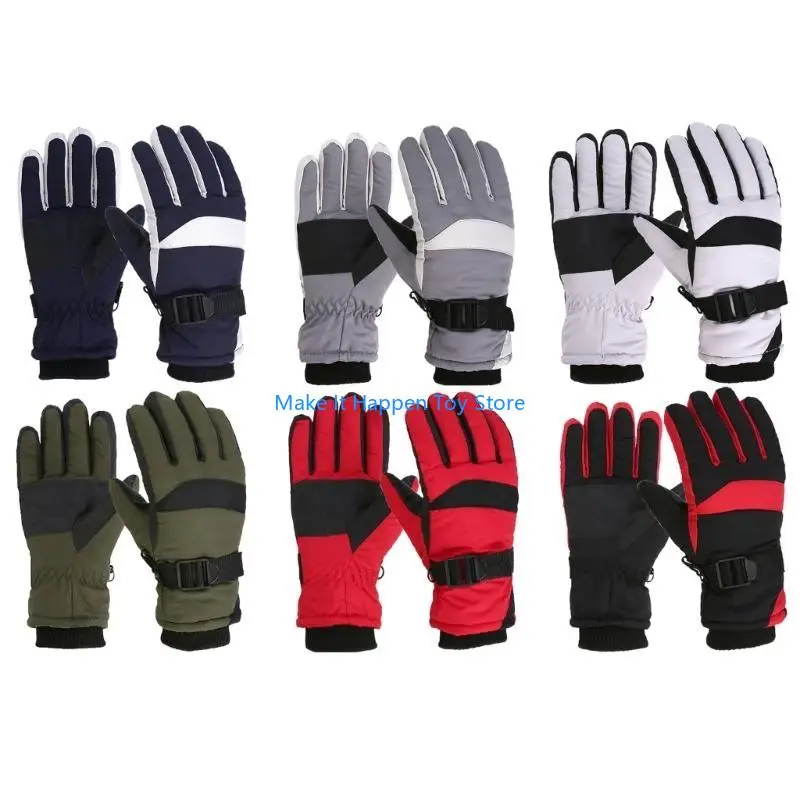 

28EC Stylish & Functional Children Gloves Windproof & Slip resistant Gloves Lightweight Gloves for a Safer Outdoor Experience