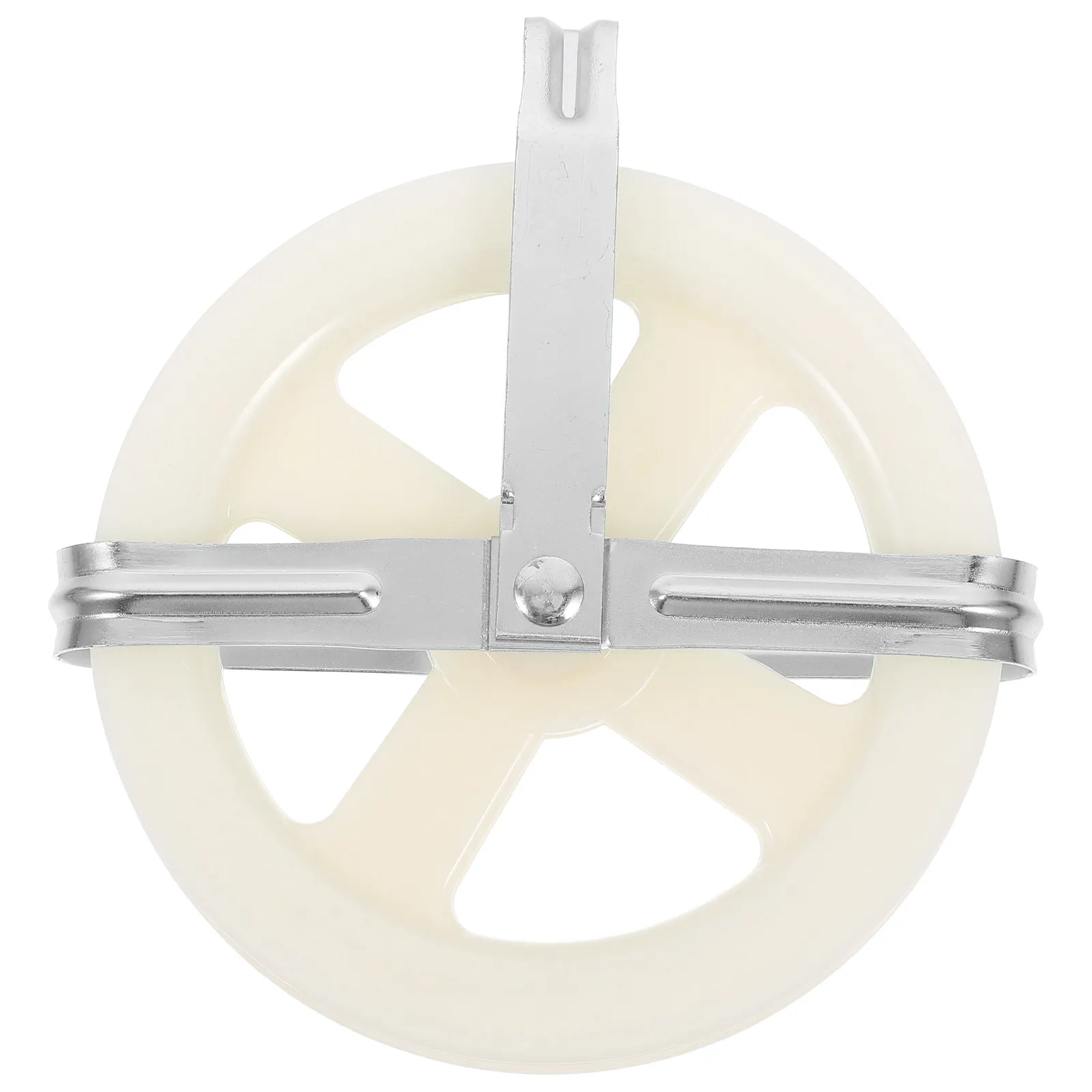 Clothesline Pulley Iron Deep Groove Outdoor Laundry Drying Rope Pulley Stable Design Clothesline Replacement System