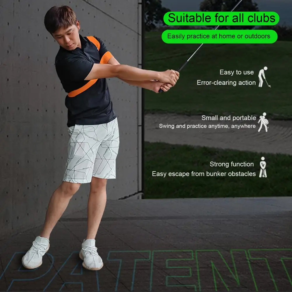 

Golf Swing Training Aid Golf Elbow Resistance Belt Golf Swing Training Belt for Beginners Correcting for Improving for Training