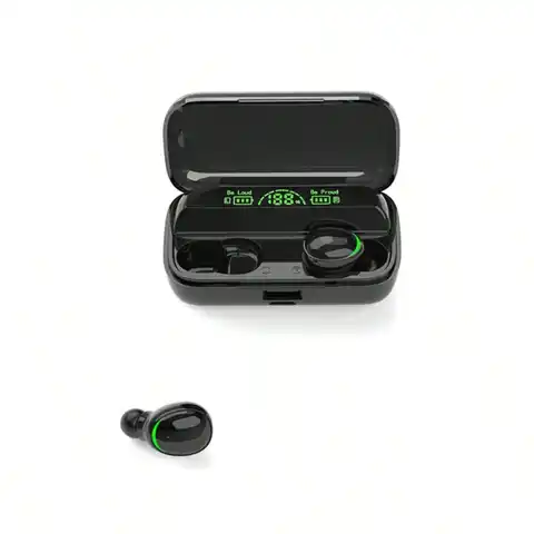 Bluetooth Headphones In Ear, Bluetooth 5.3 Headphones Wireless With Premium Hi-Fi Sound Touch Control, Wireless Headphones With 35H Playtime And LED Display, IP7 Waterproof Earphones With Mic