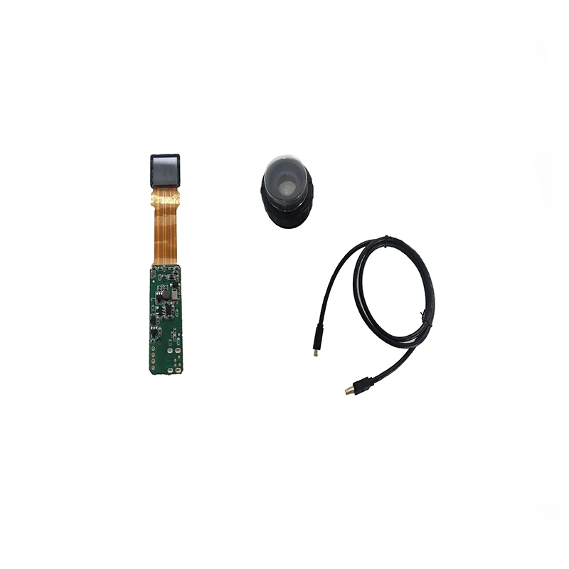 0.39 inch micro OLED display FHD 1920x1080 dots AMOLED module MIPI I2C interface selectable 60 pins FPC with Eyepiece