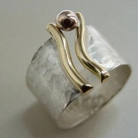 2025 new hot-selling rings, retro exaggerated and simple personalized women's holiday gifts and jewelry