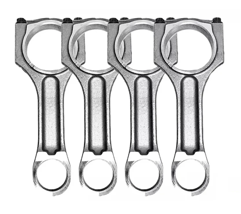 العمود المرفقي للمحرك مع مجموعة قضيب توصيل محمل الأسنان تناسب 2.0 لتر لسيارات BMW X1 X3 120d 318d 320d 520d N47 N47D20D 2.0L L4 ديزل