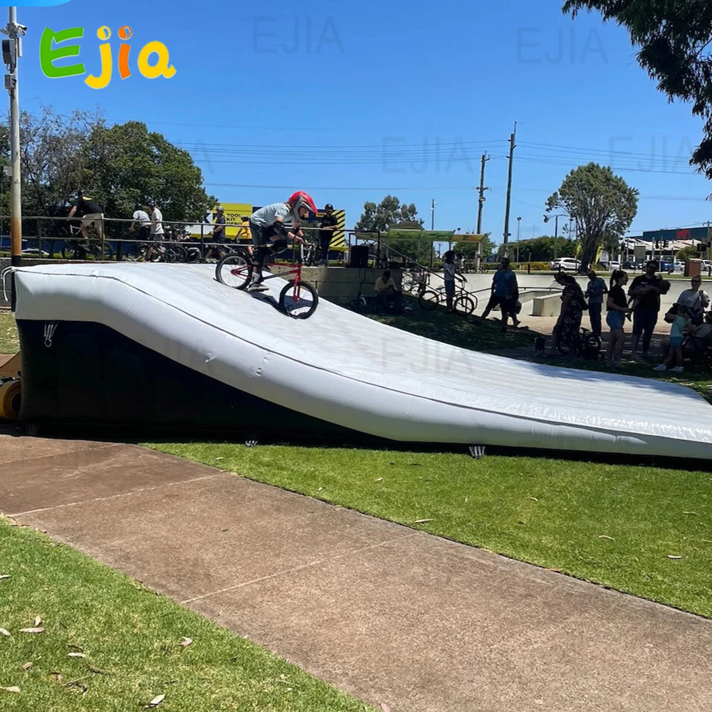 

Commercial Duty PVC Inflatable Youth NextStep Airbag Landing Outdoor Stunt Landing Airbag Ramp for MTB BMX Action Sports