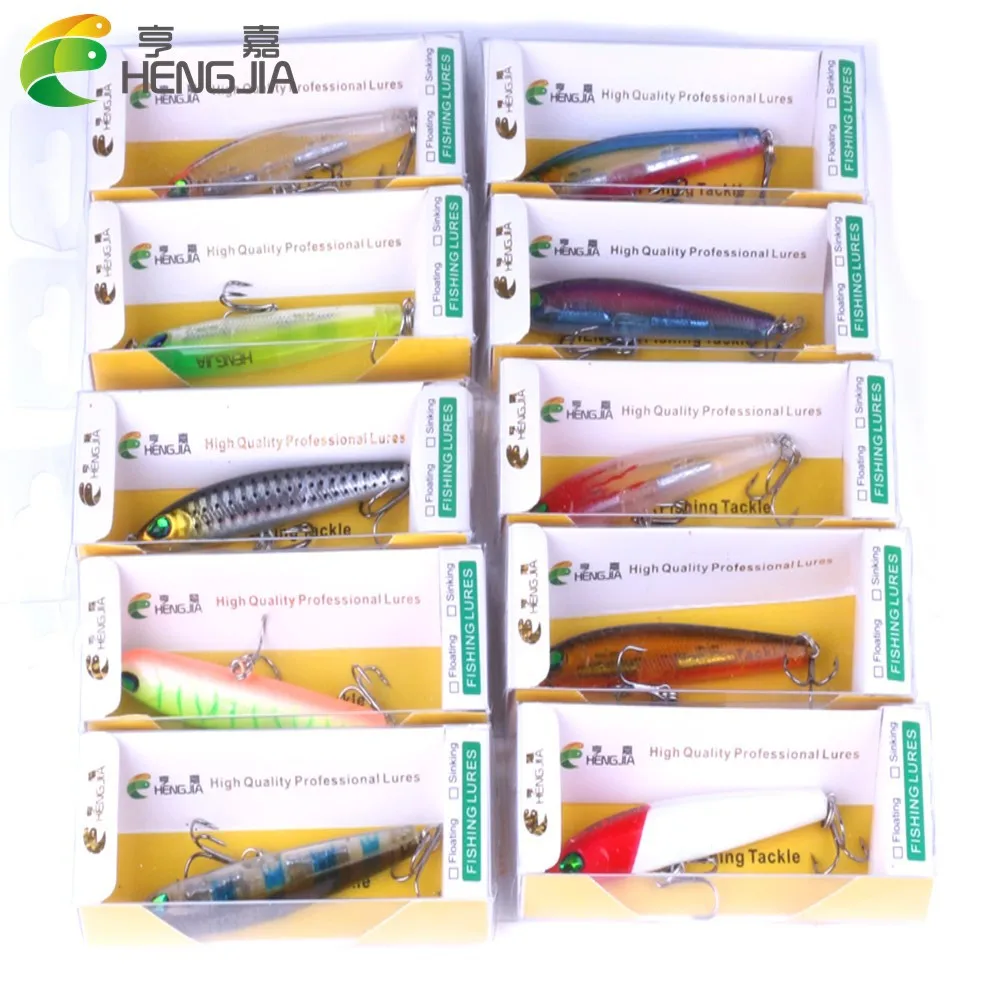 Fishing Gear Lure Bait 7.5cm 9g Plastic Hard Boxed Submersible Pencil Zigzag Dog Noise Fluctuation Lure Bait Fishing Accessories