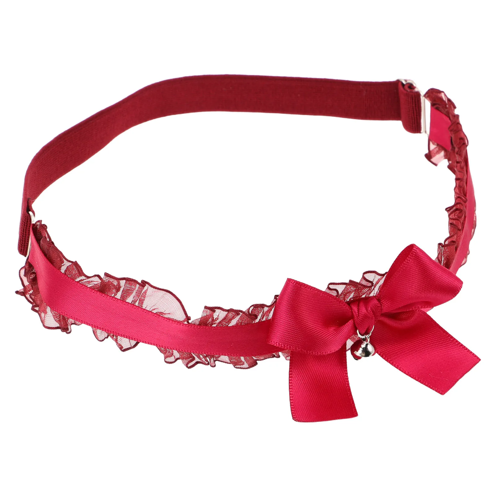 Bowknot جرس الساق الدائري الرباط اكسسوار الزفاف للعروس الصيف الفخذ حزام مطاطا الساق الرباط للنساء