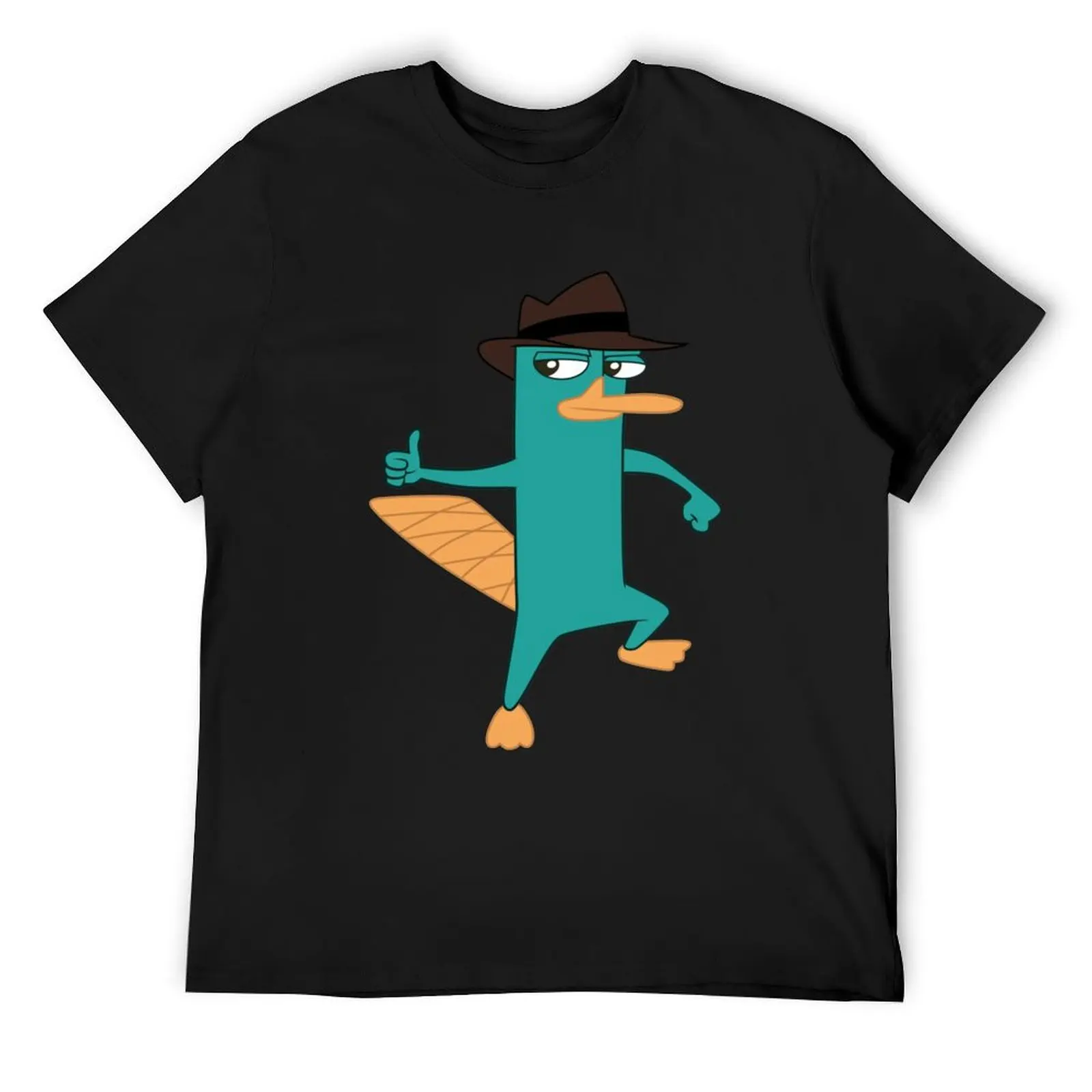 Perry The Platypus T-Shirt blanks for a boy tees plain t shirts men