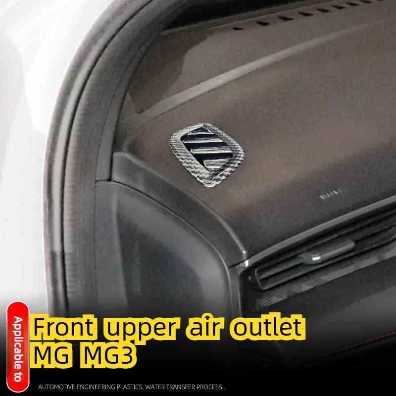 

For MG MG3 Hybrid 2024 2025 Interior car modification decoration, upper front row air conditioning outlet decorative frame patch