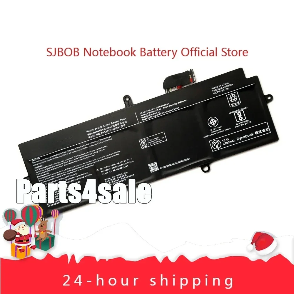 Genuine PA5331U-1BRS Battery For Dynabook Portege R30-E X30L-G Terca A30-G A40-E Laptop battery