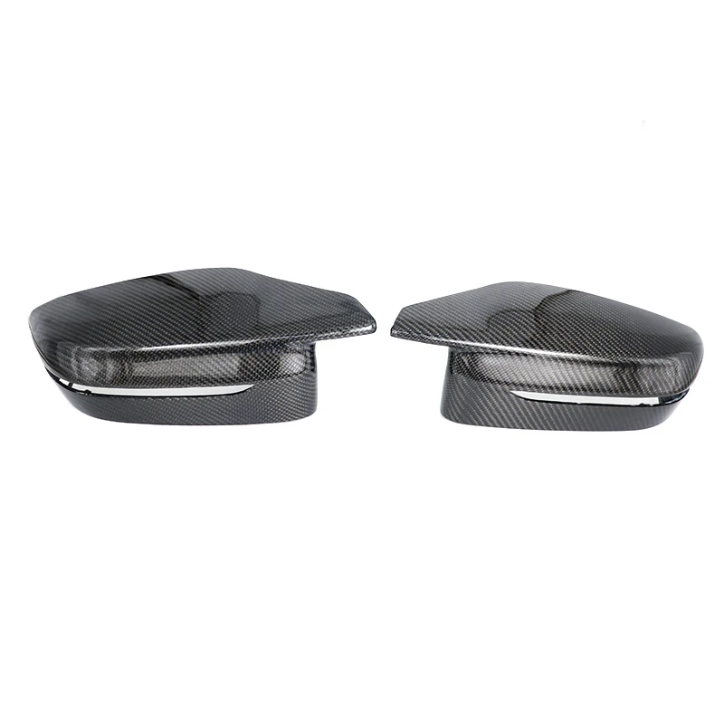 2021 M4 Look Carbon Fiber Replacement Door Mirror Cap Covers for BMW 3 4 5 7 8 Series G20 G22 G23 G26 G30 G11 G12 G14 G15 G16