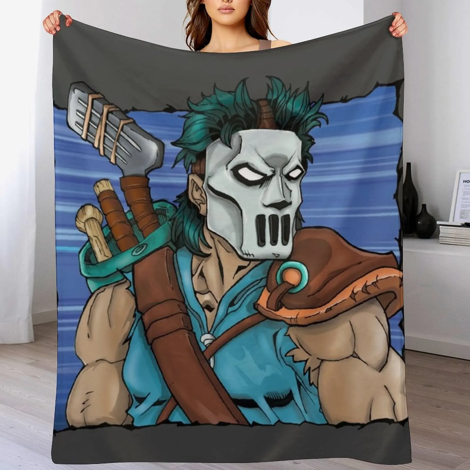 The Vigilante way Throw Blanket Warm Cozy Throw Blanket for Living Room Couch
