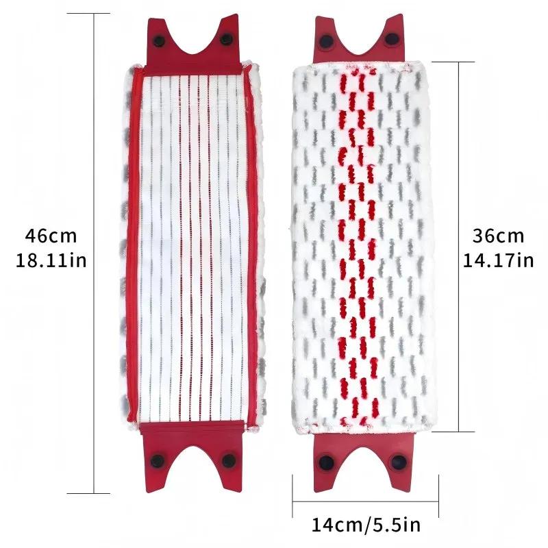 Microfiber Floor Mop Pads for Vileda Ultra Max Replacement Flat Mop Cloth Quick Drying Machine Washable Reusable Cleaning Parts