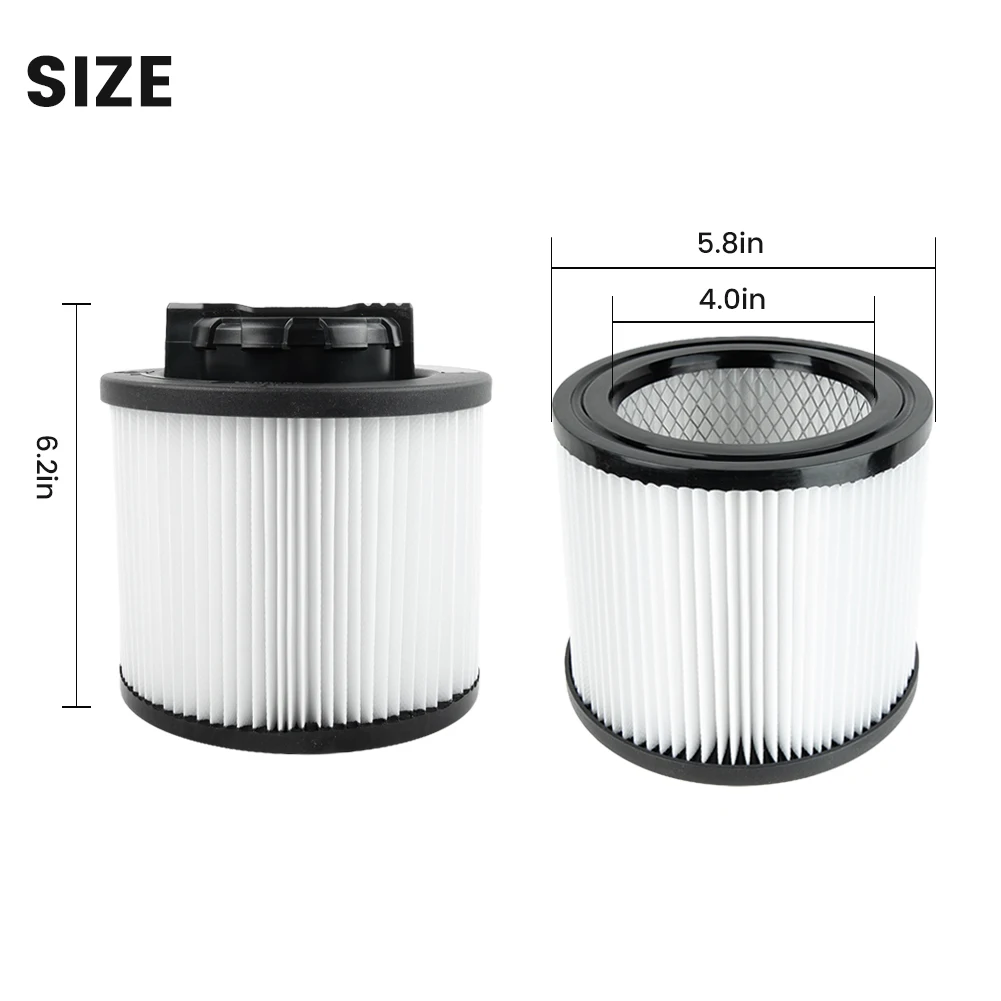 새로운 카트리지 필터 액세서리 1pcs 4-5 갤런 6.2*5.8*4.0in 액세서리 카트리지 DXV04T DXV05P 필터