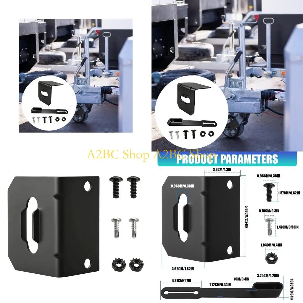 A2BC Professional Trailer Wiring Harness Bracket 4 Way Design for 58301 58300 58200 Iron Bracket Auto Accessories