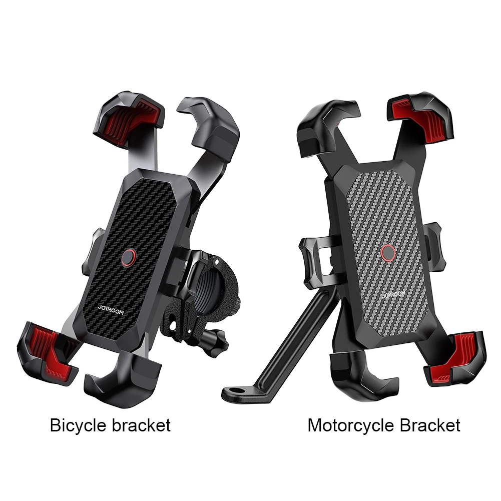 Motorcycle Navigation Mobile Phone Bracket Anti-slip Shockproof Mobile Phone Fixed Frame Adjustable Cycling Phone Stand GPS Clip