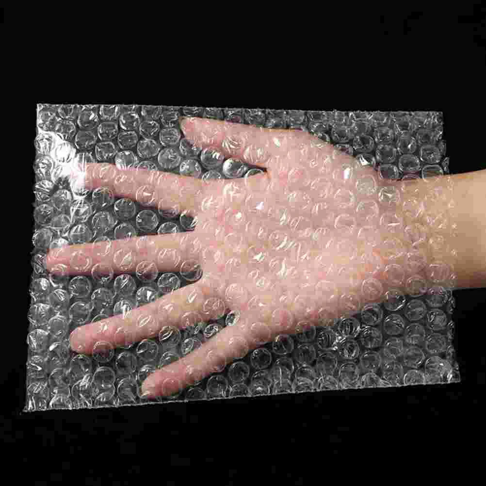 100 PCS Bag Packaging Pouches Self Seal Envelope Packing Package Simple Mail Sack Shockproof White for Store