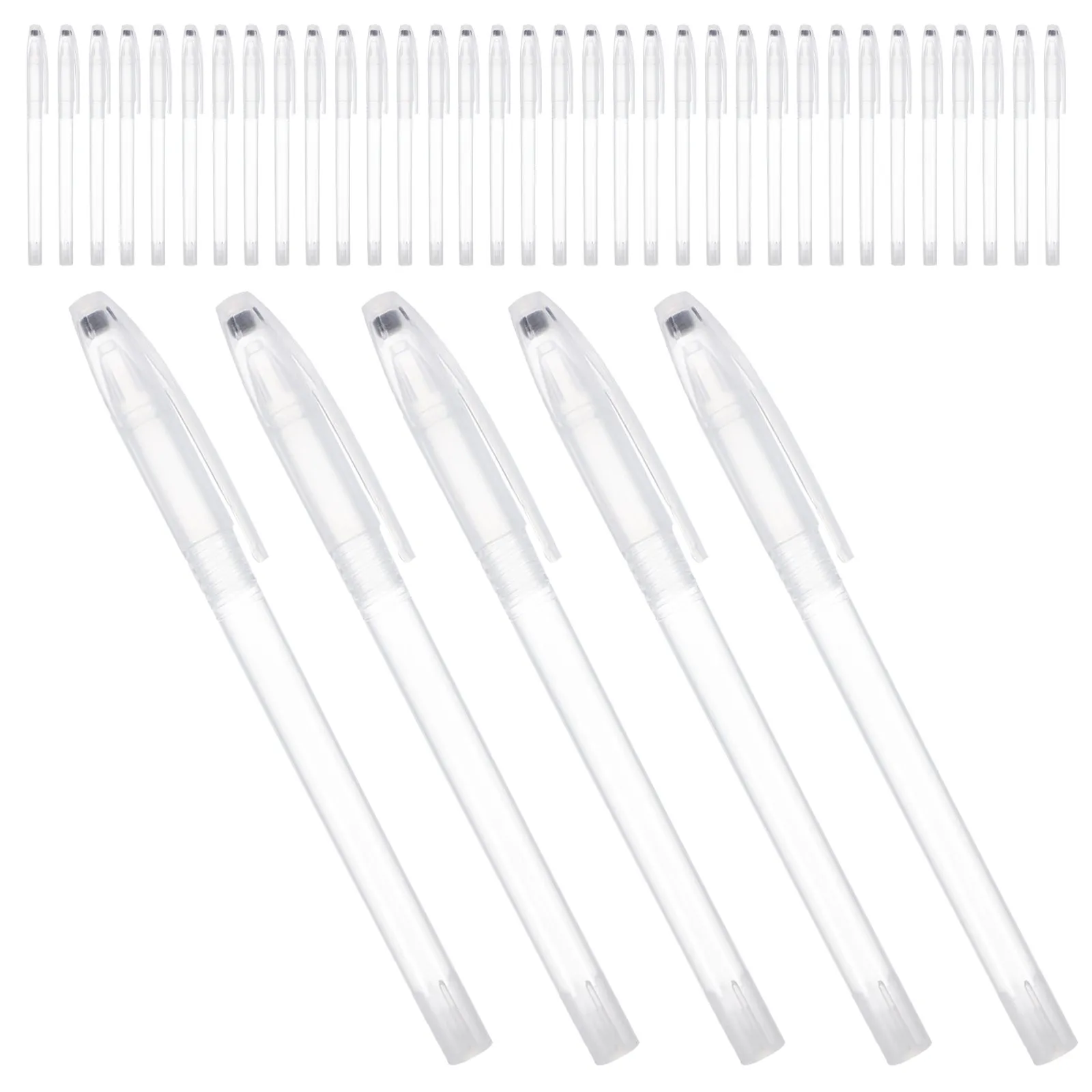 200-piezas-de-carcasas-transparentes-recargables-para-boligrafos-recipientes-vacios-para-boligrafos-de-gel-con-clip-y-tapa-suministros-de-papeleria-para-la-escuela-y-oficina