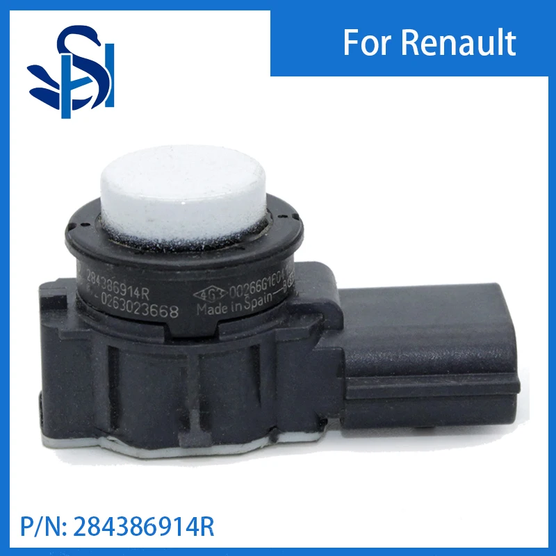 

284386914R PDC Parking Sensor Radar Color White For Renault