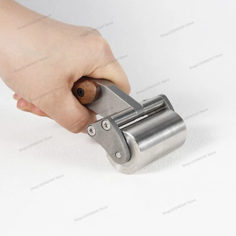 For Stainless Steel Heavy Duty Roller, Leather Press Roller Handmade Leather Roller, Leather Roller