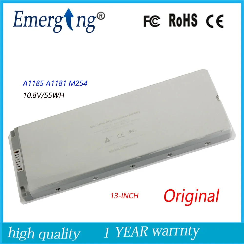 

10.8V 55WH New Original Laptop Battery for APPLE MacBook A1185 MB402 A1181