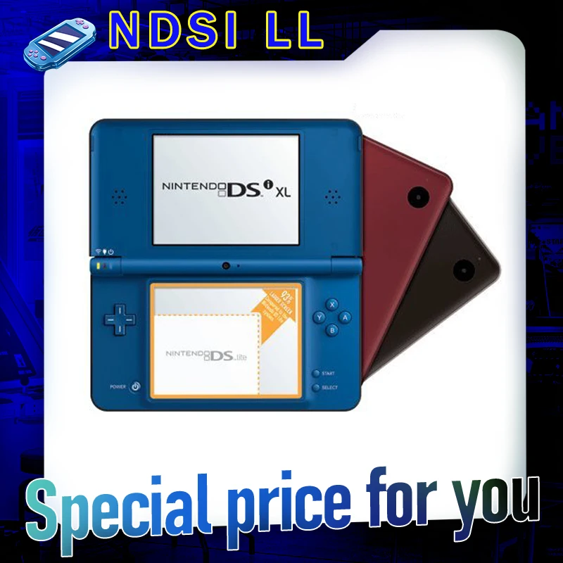 Retrofit Nintendo DSi XL Game Console – The Ultimate Portable Gaming Upgrade for Retro Enthusiasts