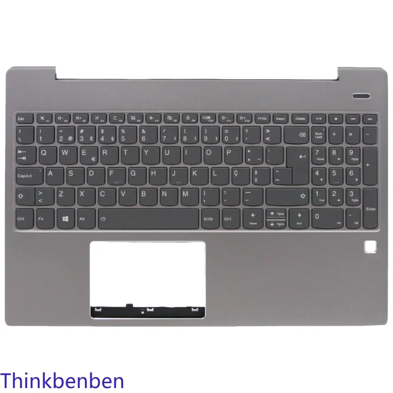 PT Portuguese Mineral Gray Keyboard Upper Case Palmrest Shell Cover For Lenovo Ideapad S540 15 15IWL 15IML 5CB0U42554