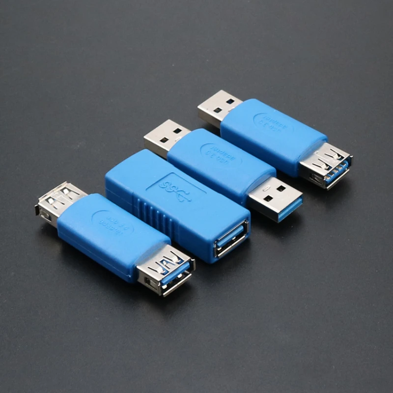 USB 3.0 A Female to Female Adapter Converter Extension USB 3.0 male To female Connector Plug Connector Usb 3.0 male to male