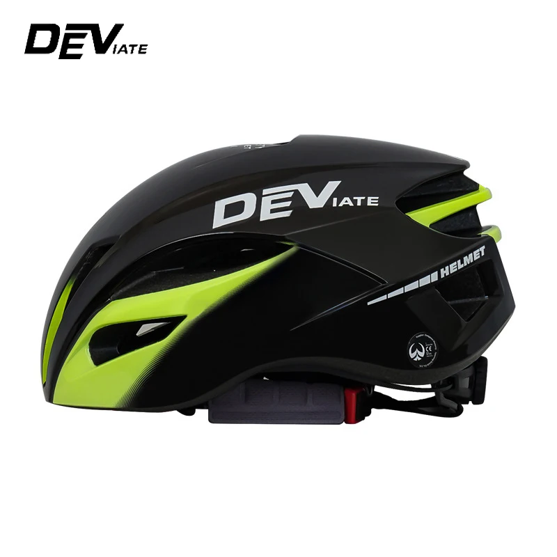 Casco de Ciclismo DEVIATE para Hombre y Mujer, Casco Ultraligero de Seguridad para Bicicleta de Montaña y Carretera, Casco de Ciclismo