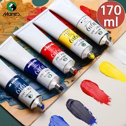 170ml Marie's Oil Paints Premium,Professional All Colors,Oil Pigments for Canvas Painting, Artist Beginner Adult(5.95-oz) Tube