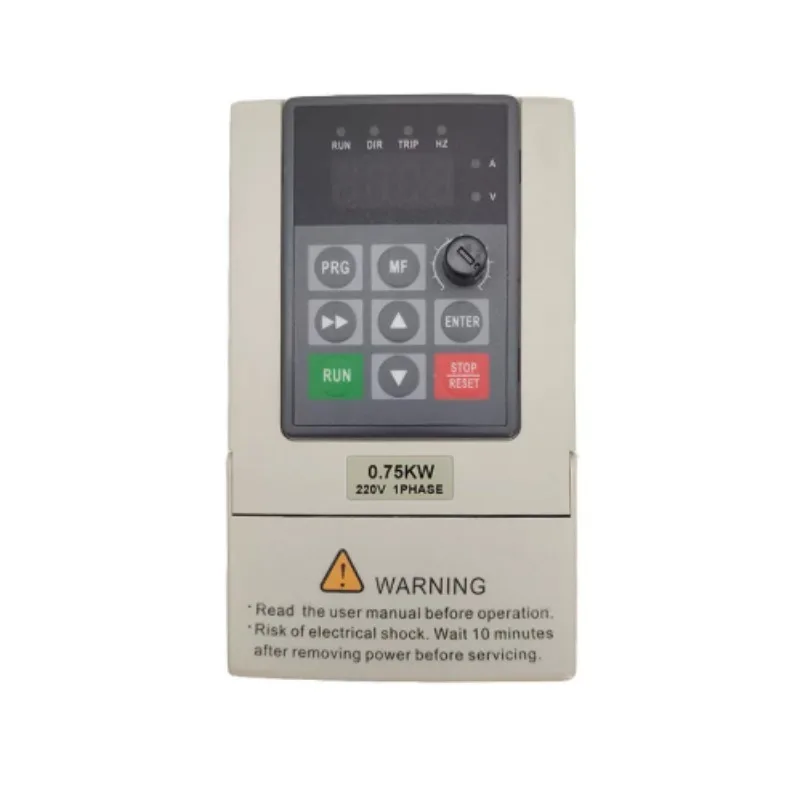 High Precision Industrial VFD 220V/380V 3-Phase 0.75/1.5/2.2/3.7KW Motor Speed Controller for Water Pump Fan