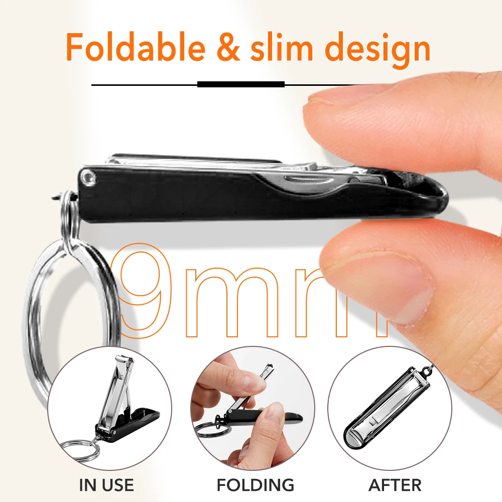 4 pc/set conjunto de cortadores de unhas encravadas cortadores de unhas para unhas grossas conjunto de cortadores de unhas de aço inoxidável manicure pedicure ferramentas kit