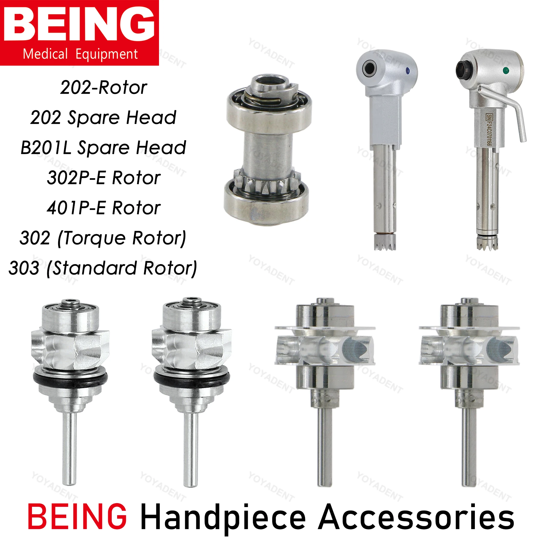 

Аксессуары для стоматологических наконечников BEING, сменный картридж с головкой, турбинные роторы для BEING, угловой наконечник, стоматологические инструменты