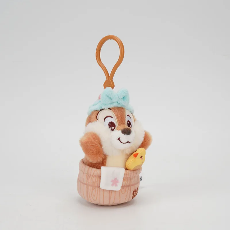 Ciondolo originale Disney Chichititi Doll Portachiavi in peluche Kawaii Ciondolo zaino Miglior regalo di compleanno Regalo di Natale per gli amici