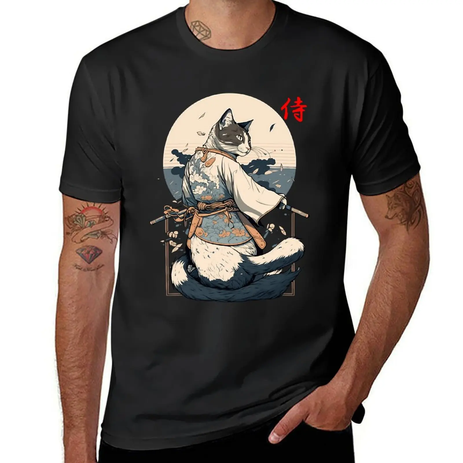 

Copy of Sushi catSword Master Cat, funny cat with katana sword T-Shirt blacks sweat mens graphic t-shirts pack