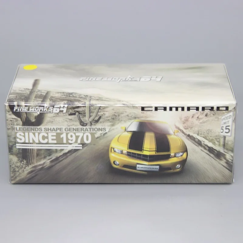 Fine Works 1/64 Chevrolet Camaro GEN.5 Legierung Spielzeug Kraftfahrzeug Iecast Metallmodell Geschenke