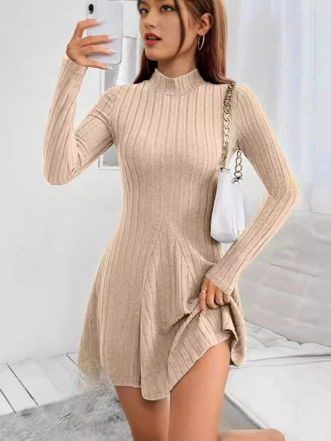 Jurken Damesjurk Schoolfeest 2025, Zomer Cupro Afneembare sjerpen Multiway Kriskras Ultrakort H-type Stedelijke Clubwear Modieus